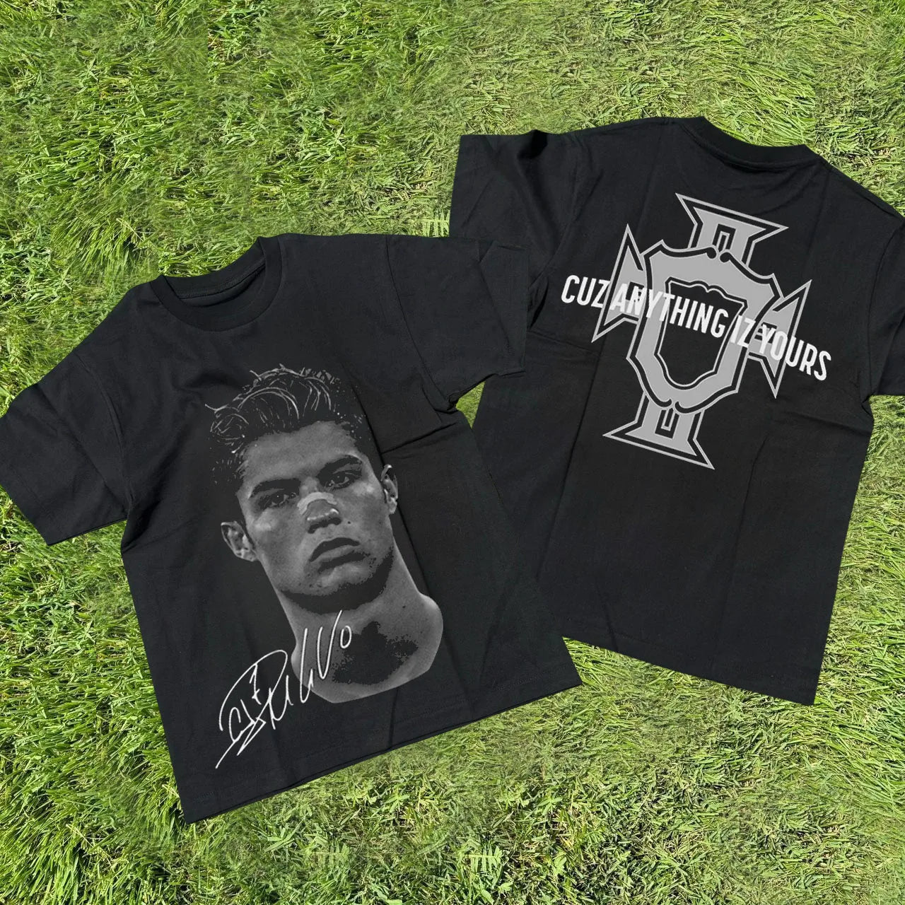 Cristiano Ronaldo Neymar Lionel Messi Casual Short Sleeve Tshirt