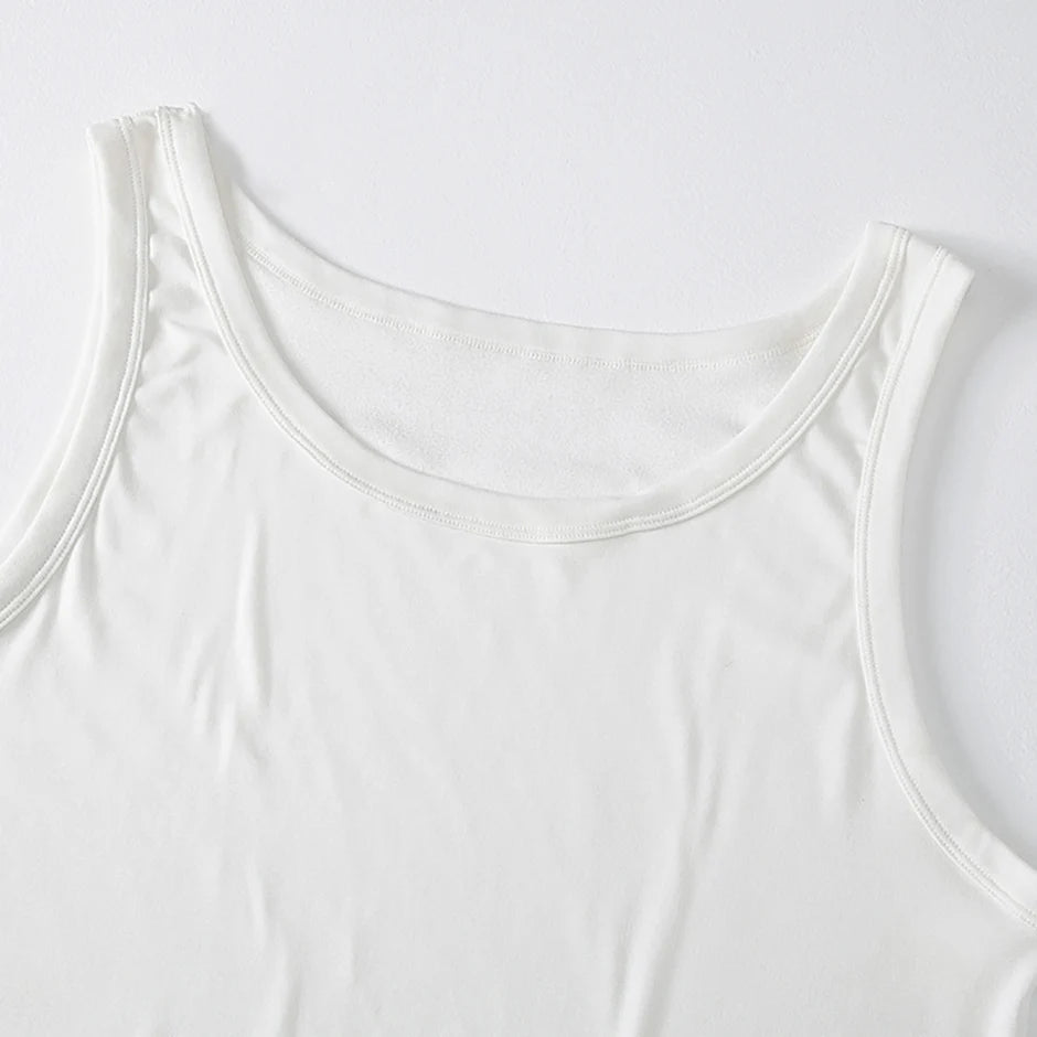 1/3 Piece Men's Four Seasons Black And White Classic Color Basic Tank Top