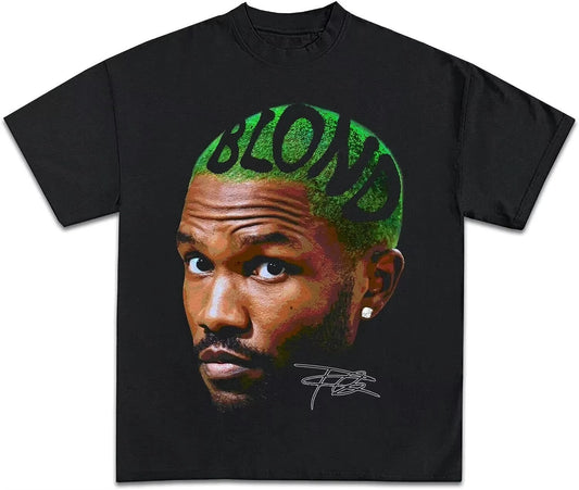 Frank Oceans Shirt Rap Tee Concert Merch Blonds Album Cover