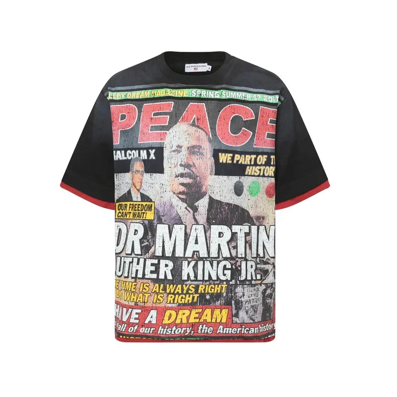 American Trend Fashion Hip-hop GRAPHIC TEE